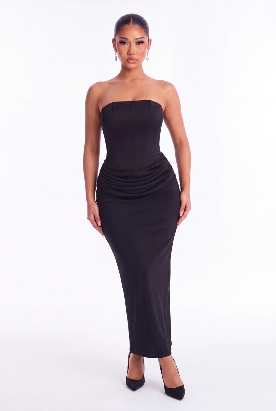 Alessandra Corset Maxi Dress